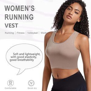 KKP Soft Brown Crop Top Tank Top NEW!!!